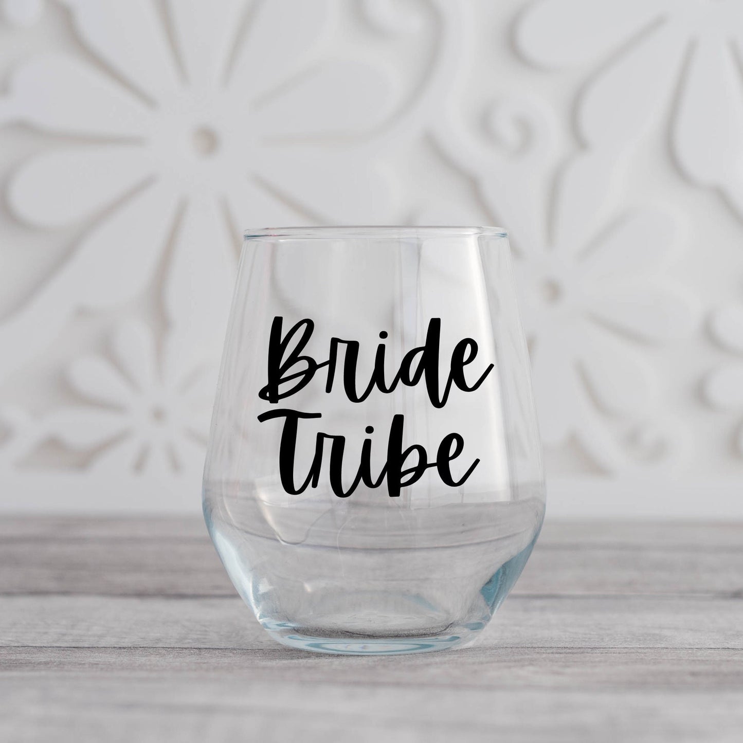 Bride Tribe Wine Glass