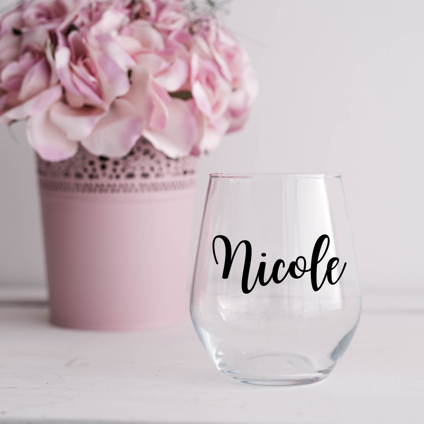 Personalized Wine Glass