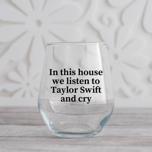 Taylor Swift Drinking Glasses