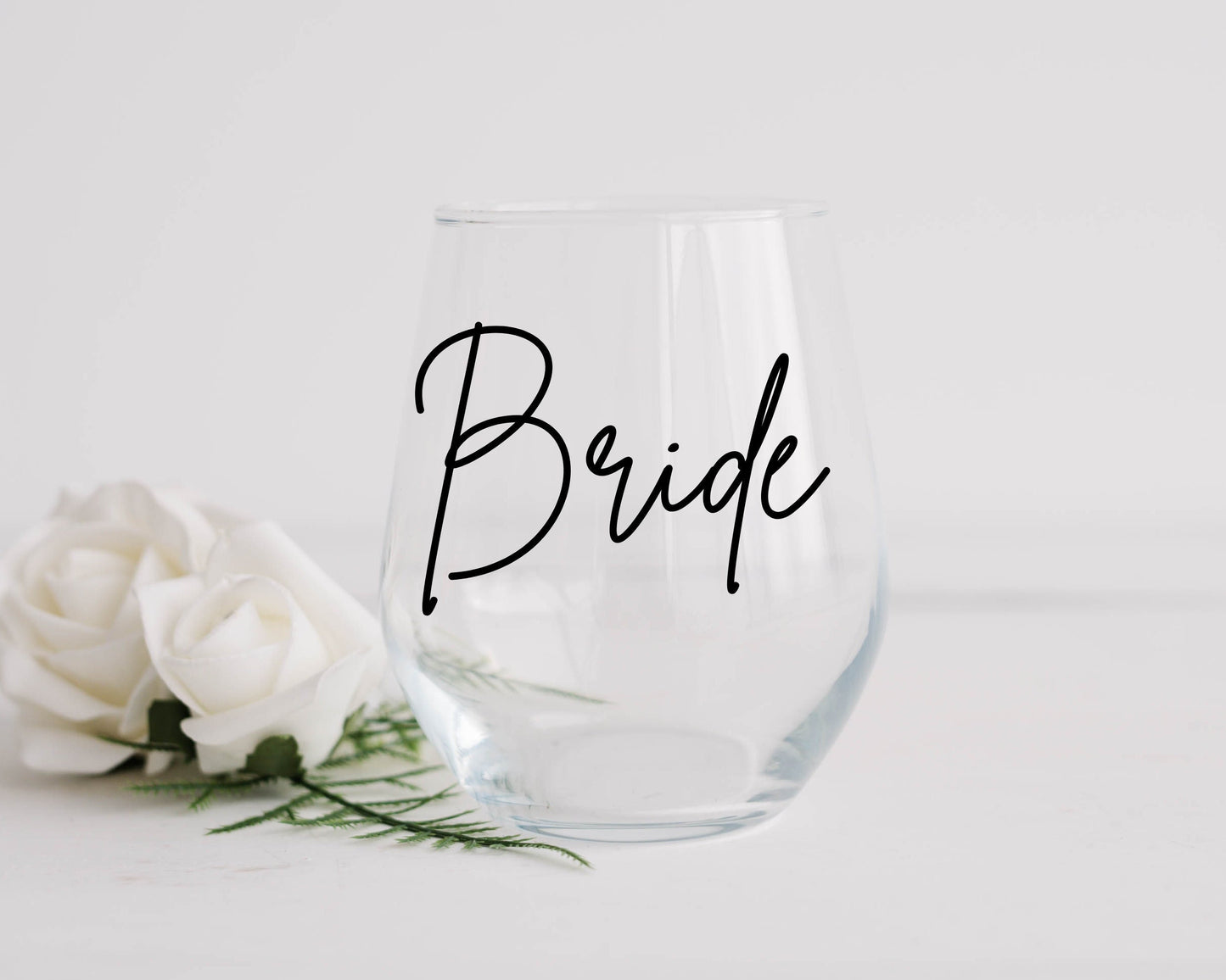 Bride Wine Glass