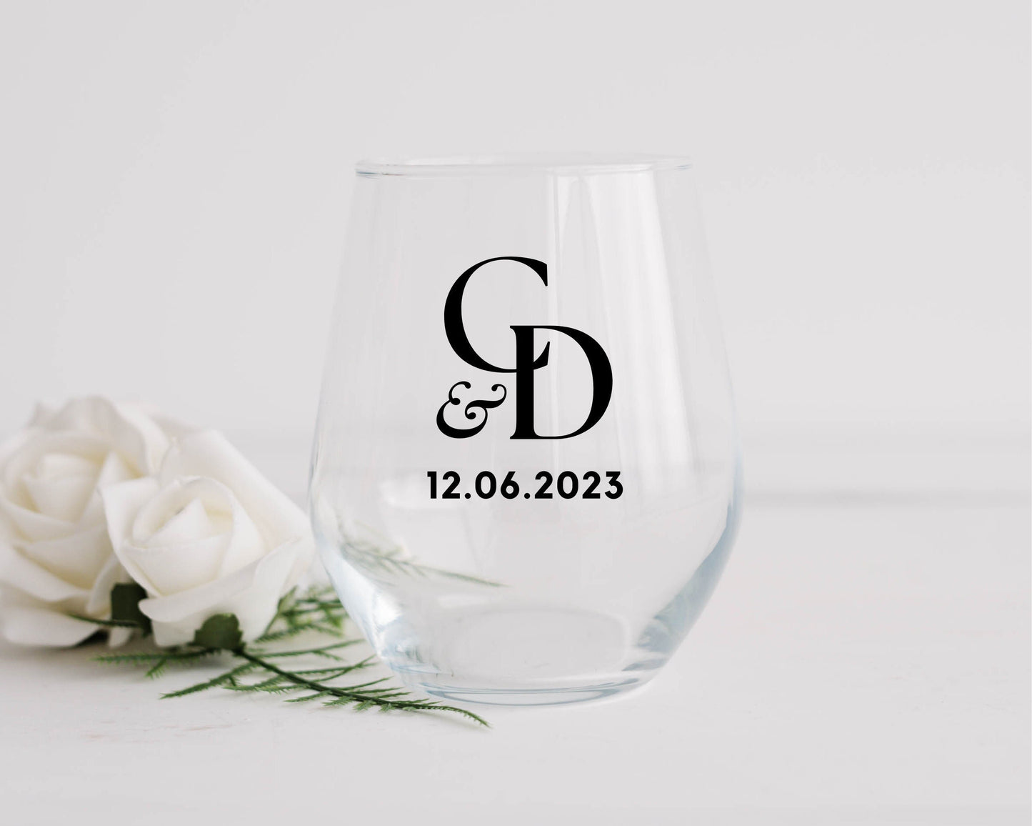 24pcs Wine Glass Wedding Favors