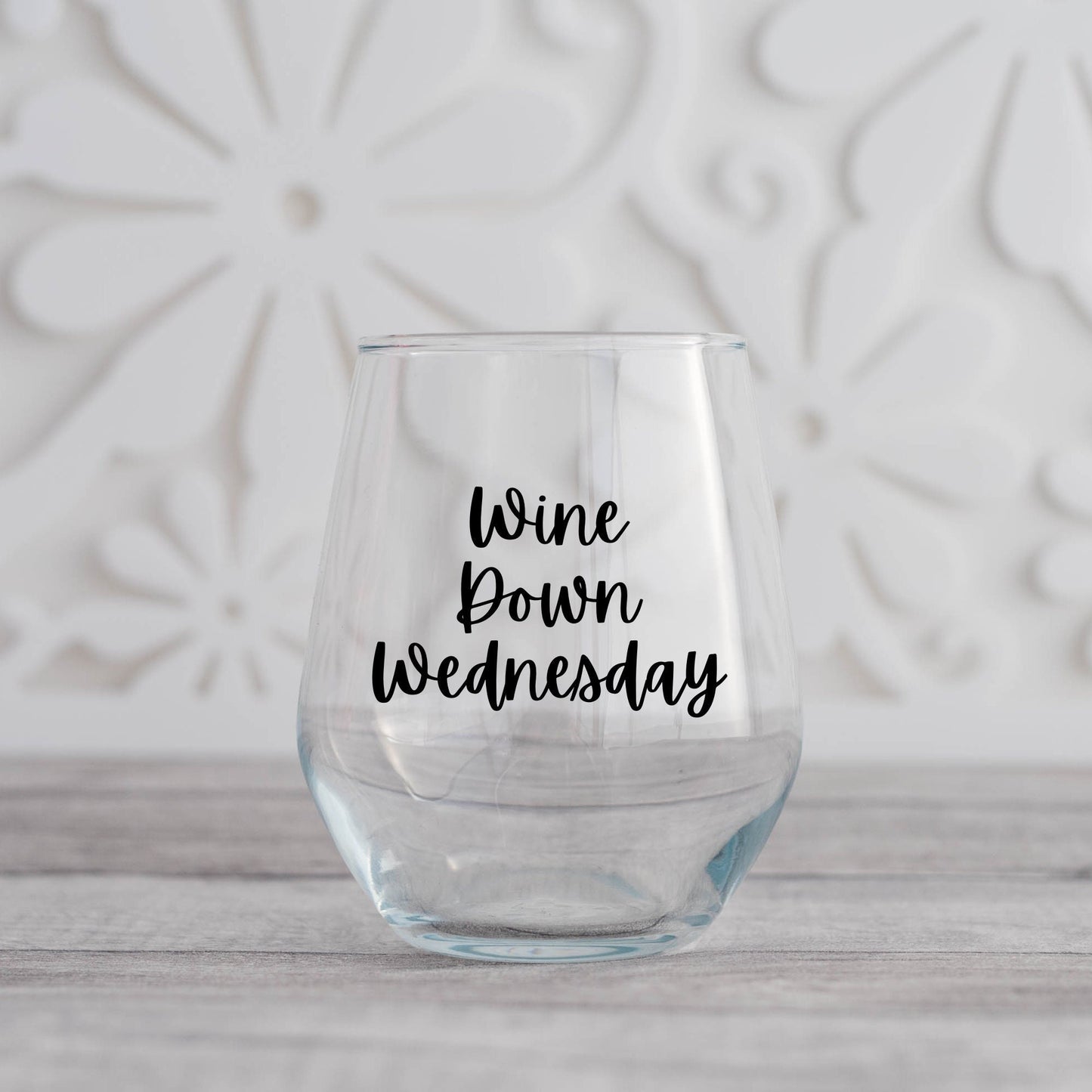 Wine Down Wednesday Wine Glass