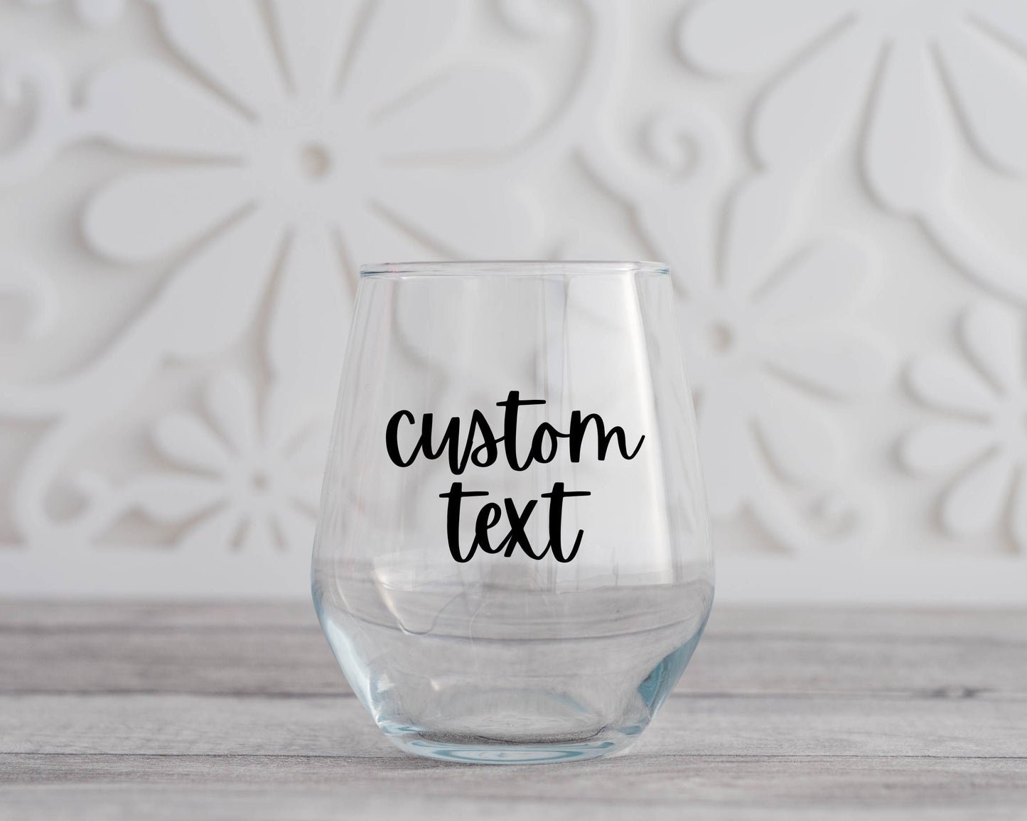 Custom Wine Glass