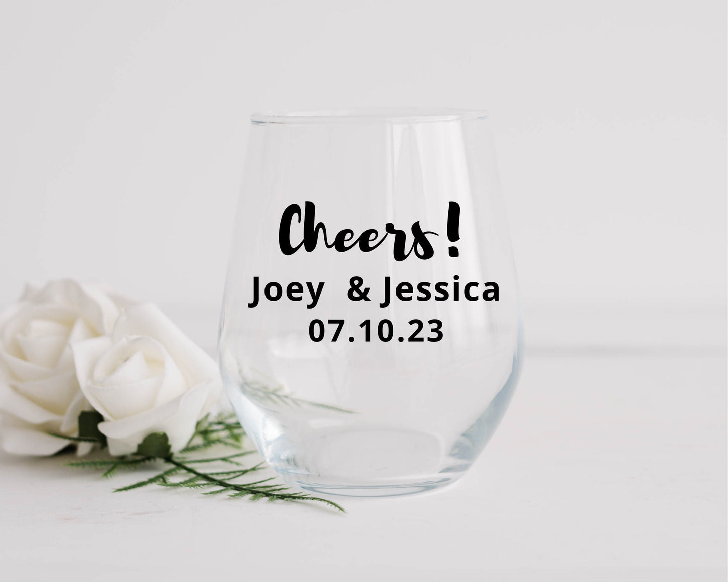 24pcs Wine Glass Wedding Favors