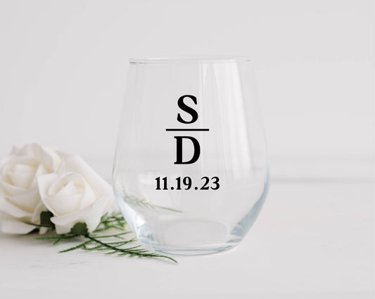 24pcs Wine Glass Wedding Favors