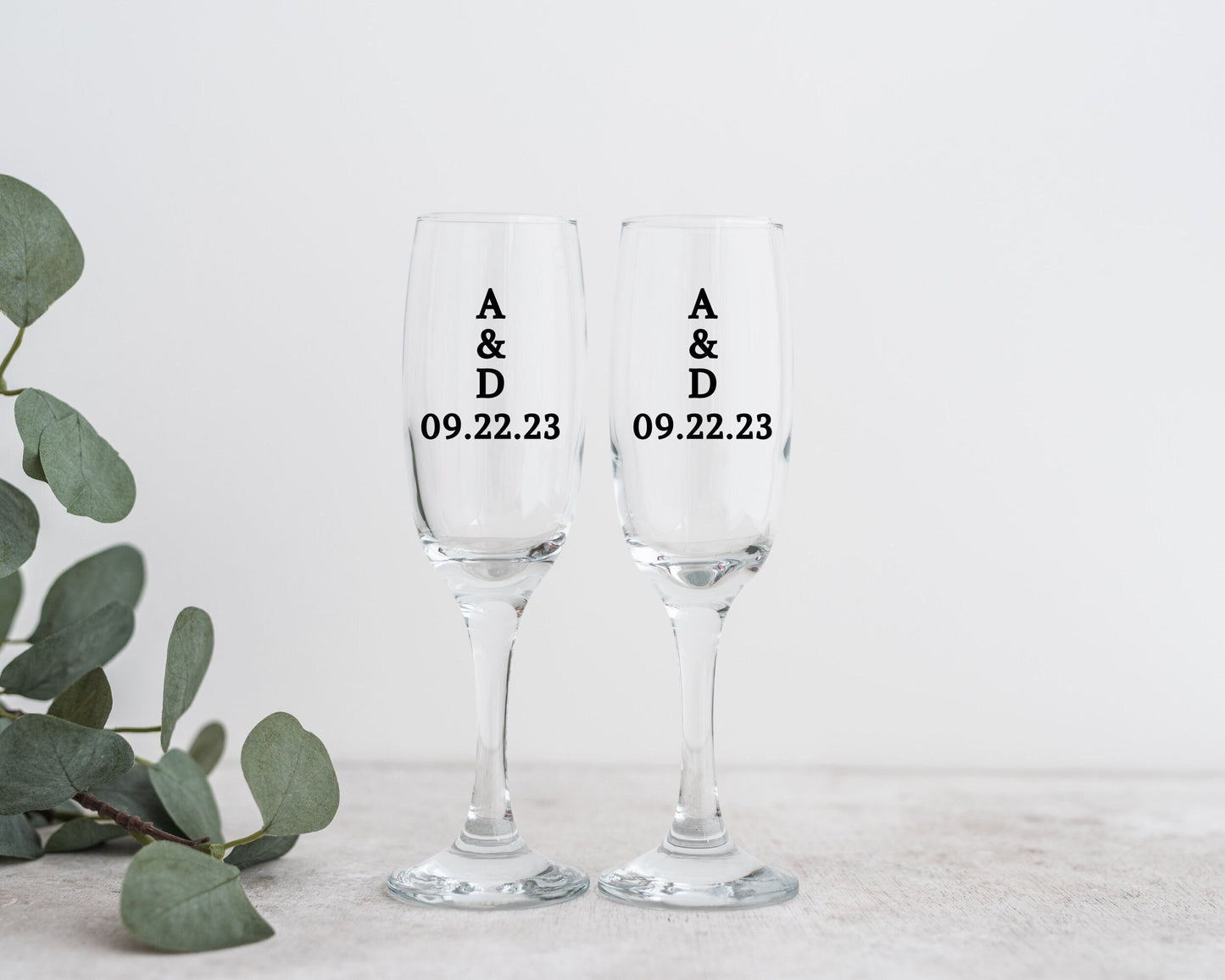 24pcs Champagne Flute Wedding Favors